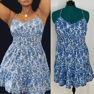 Anthropologie Somerset Sleeveless Poplin Dress Pockets Plus Size 1X